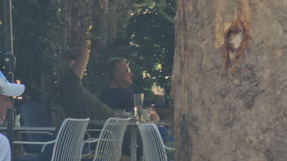 Srđan Đoković u društvu muža Nevene Božović