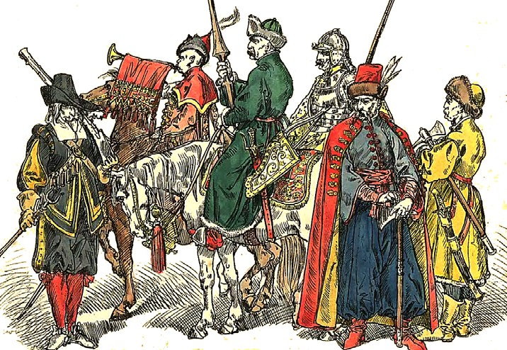 Polscy żołnierze z drugiej połowy XVII wieku