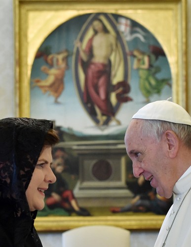 PAPIEŻ FRANCISZEK PRZYJĄŁ PREMIER SZYDŁO