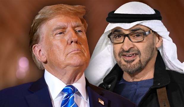 šeik Mohamed bin Zajed Al Nahjan i  Donald Tramp