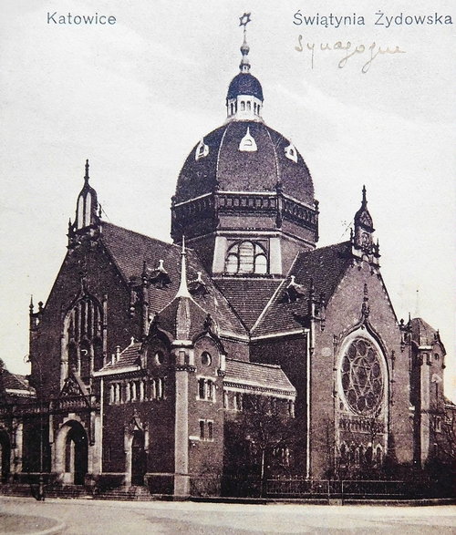 Otwarcie Synagogi Wielkiej w Katowicach odbyło się  12 października 1900 r. w święto Rosz ha-Szana