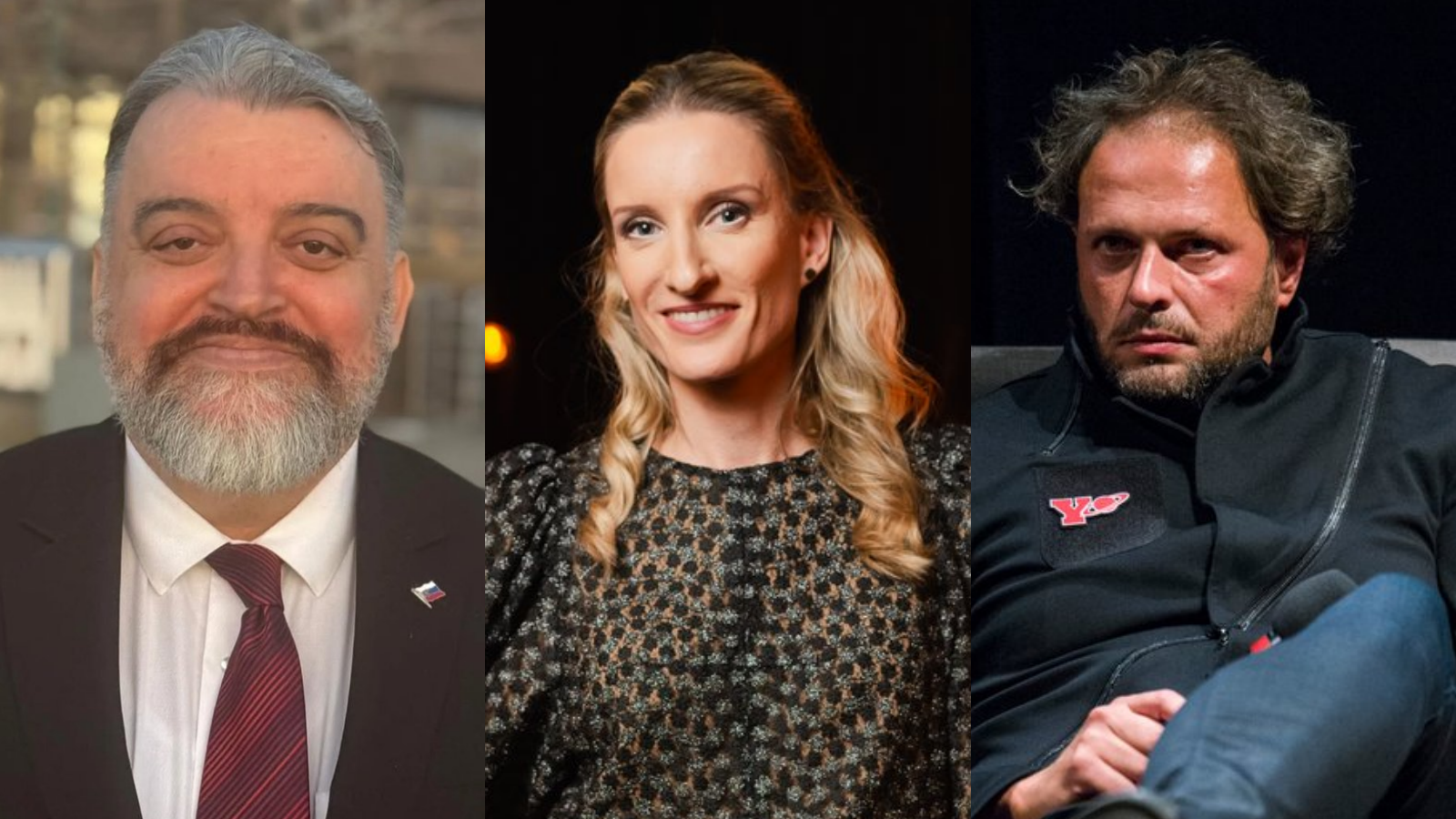 Eduard Chmelár, Adela Vinczeová a Michal Havran ml.