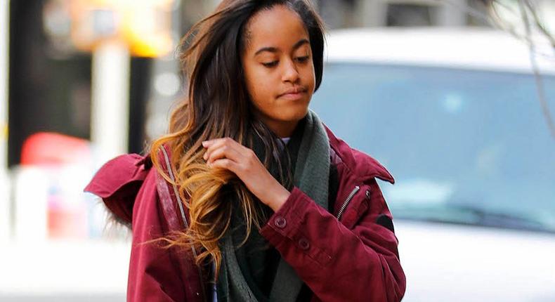 Malia Obama was recently spotted at a Chicago Apple Store.
