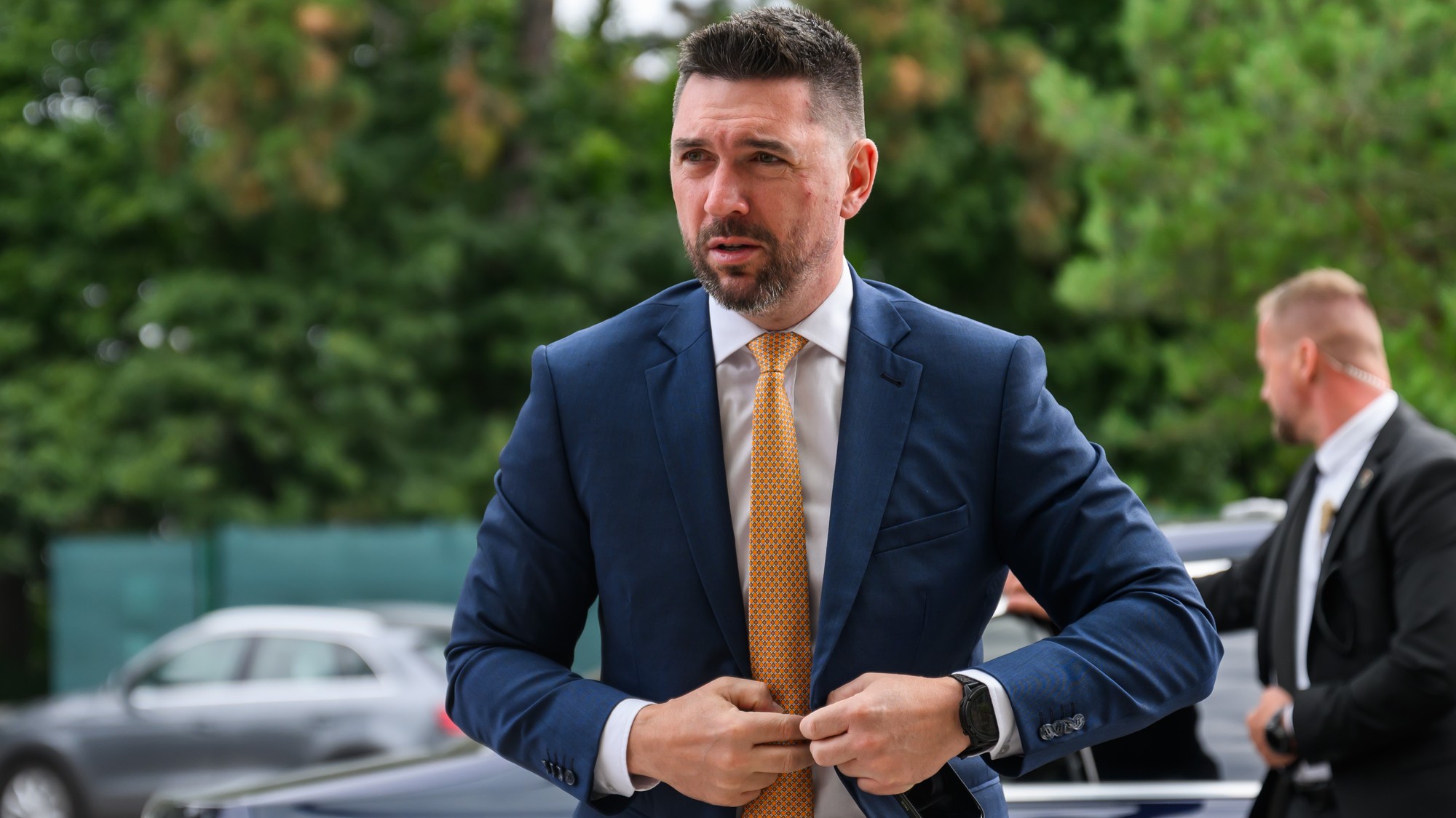 Minister pôdohospodárstva a rozvoja vidieka SR Richard Takáč.