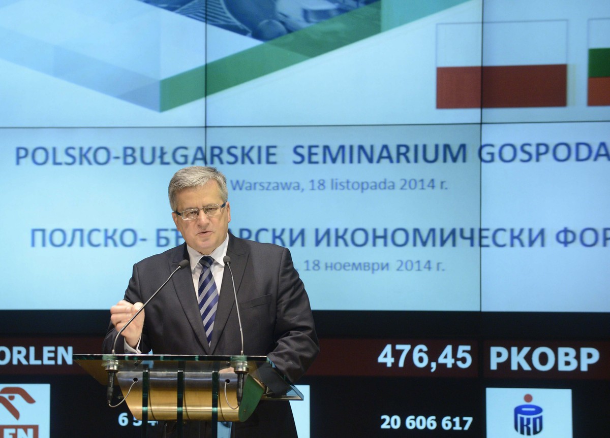 Prezydent Bronisław Komorowski