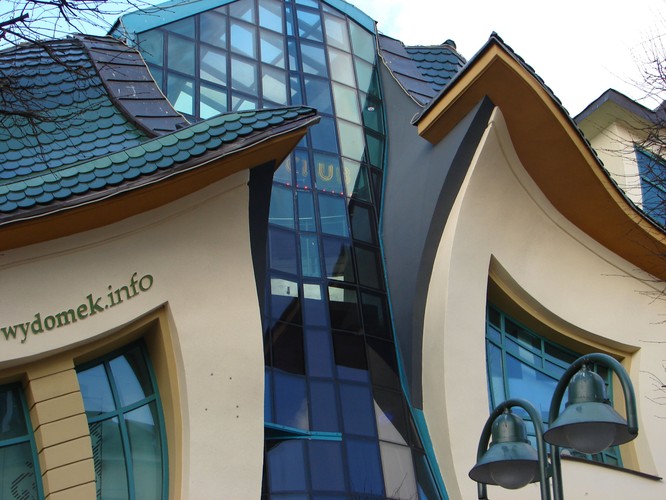 Krzywy domek w Sopocie