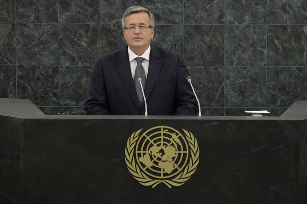 Komorowski wzywa do reformy ONZ: Organizacja jest nieskuteczna