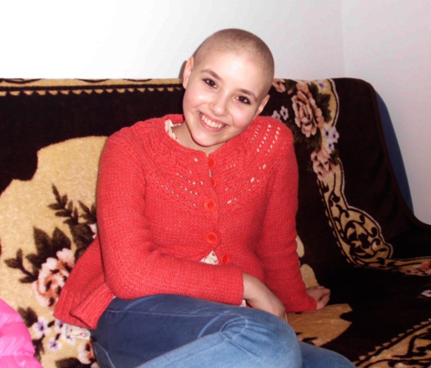 Kada je Aleksandra bila sedmi razred, dobila je strašnu dijagnozu