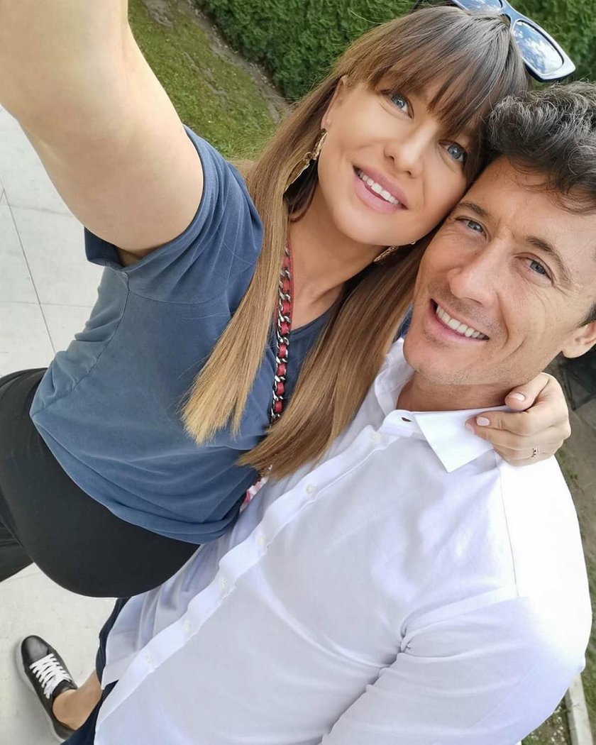 Anna i Robert Lewandowscy 