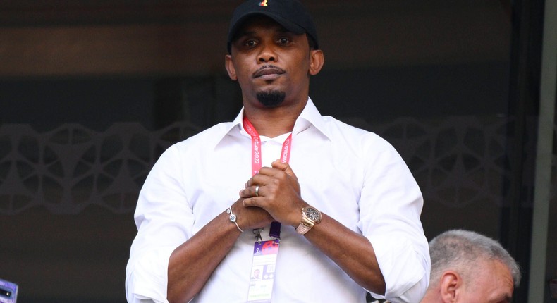 Eto’o apologises for kicking Algerian YouTuber; says he was provoked