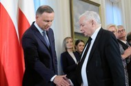 Andrzej Duda i Jarosław Kaczyński