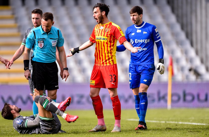 Ekstraklasa piłkarska: Korona Kielce  - Lechia Gdańsk 1:2