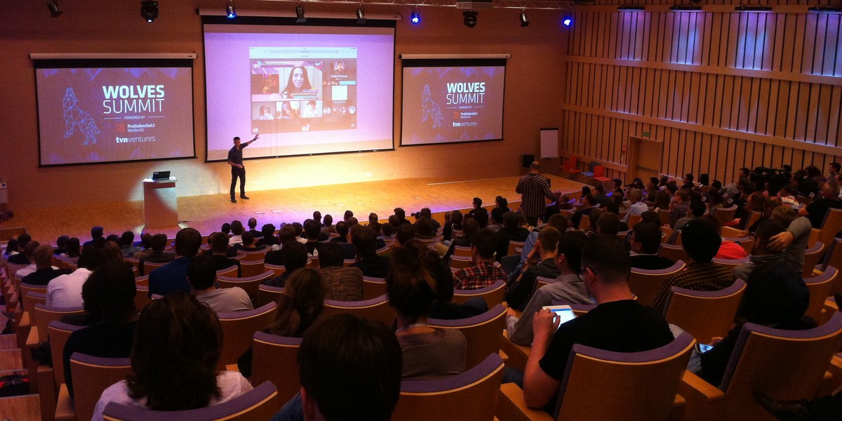 Paul Bojarski na konferencji Wolves Summit w 2015 roku