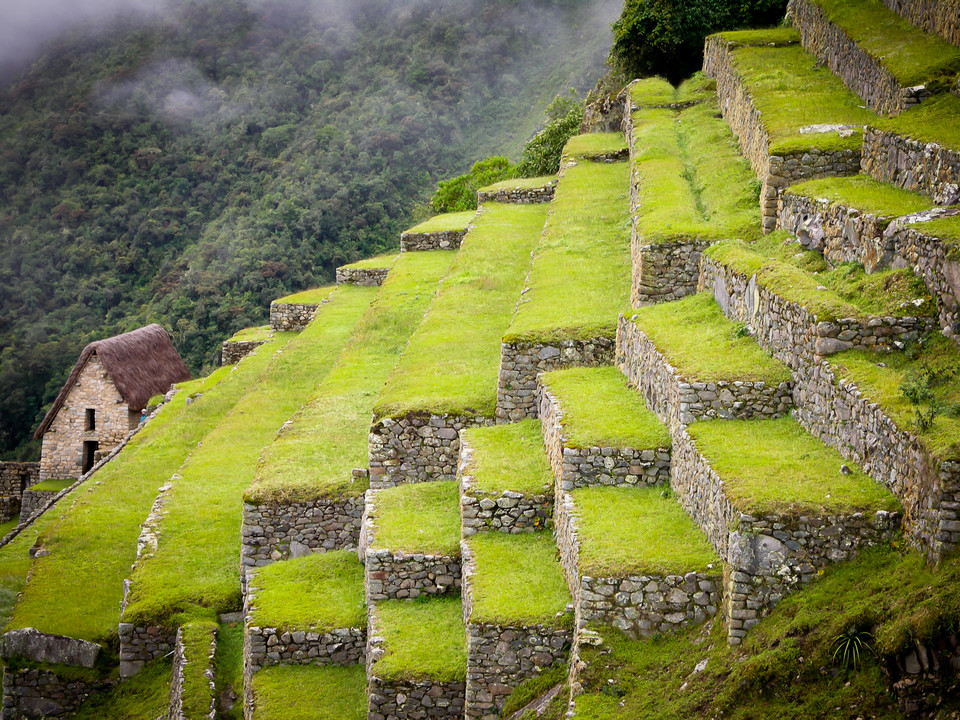 Ruiny miasta Inków Machu Picchu w Peru