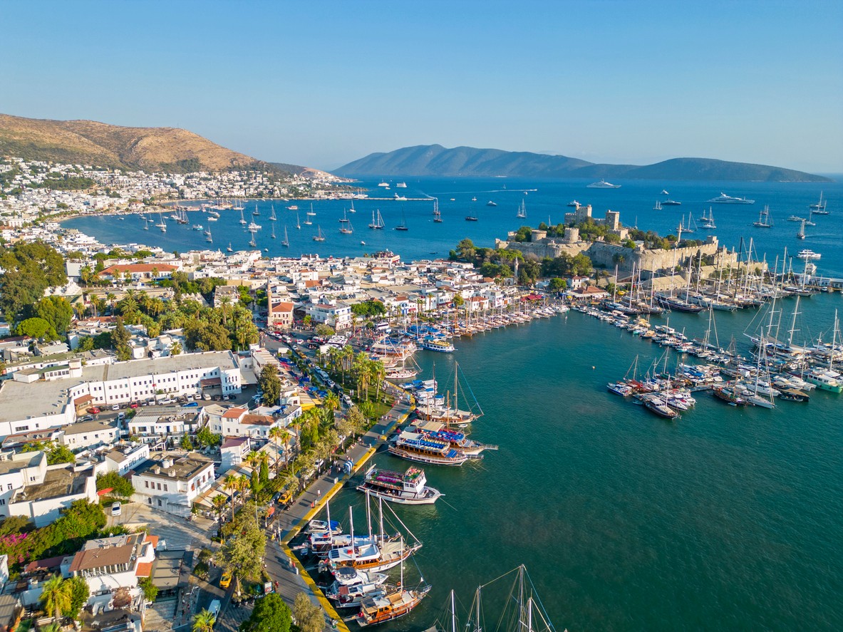 Populárne turecké letovisko Bodrum.