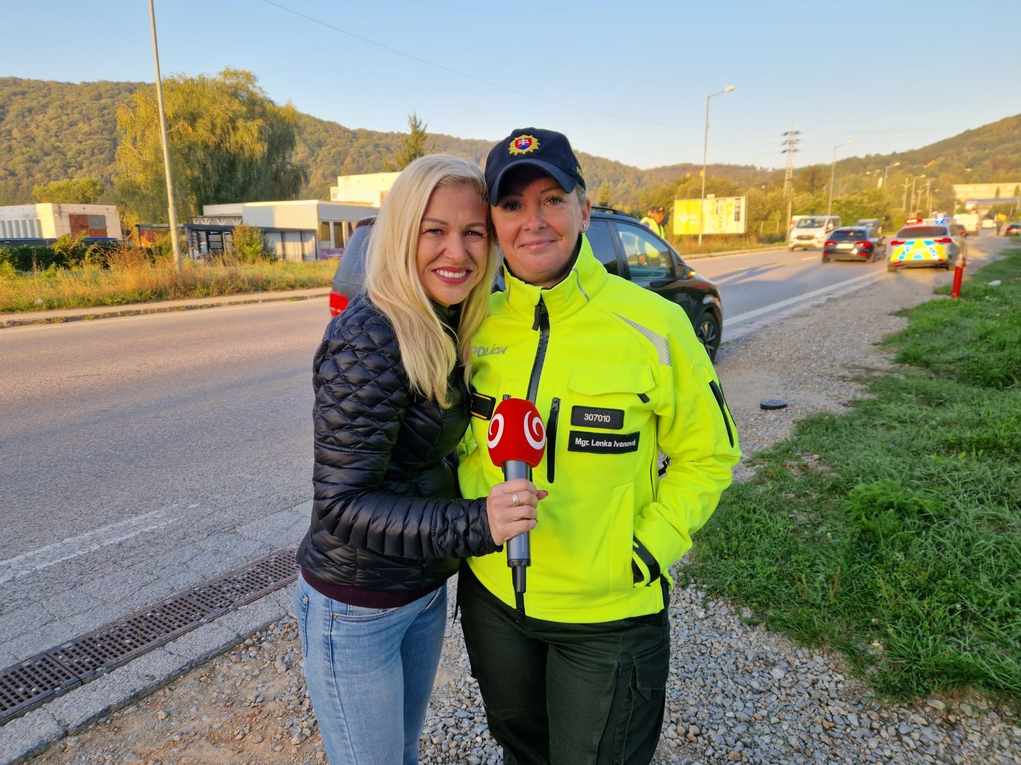 Martina Rožaiová a jej reportáž.