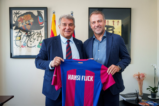 Joan Laporta i Hansi Flick