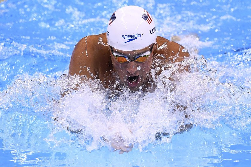 Swimming - Men's 4 x 200m Freestyle Relay Victory Ceremony