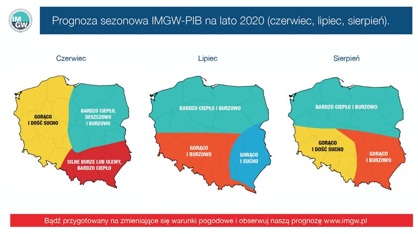 Będzie bardzo ciepłe lato – donosi IMGW