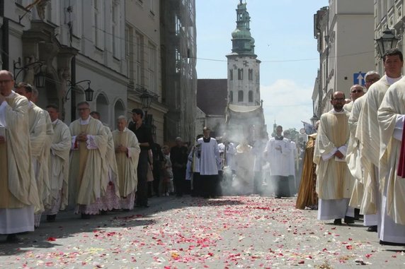 Procesja Bożego Ciała w Krakowie