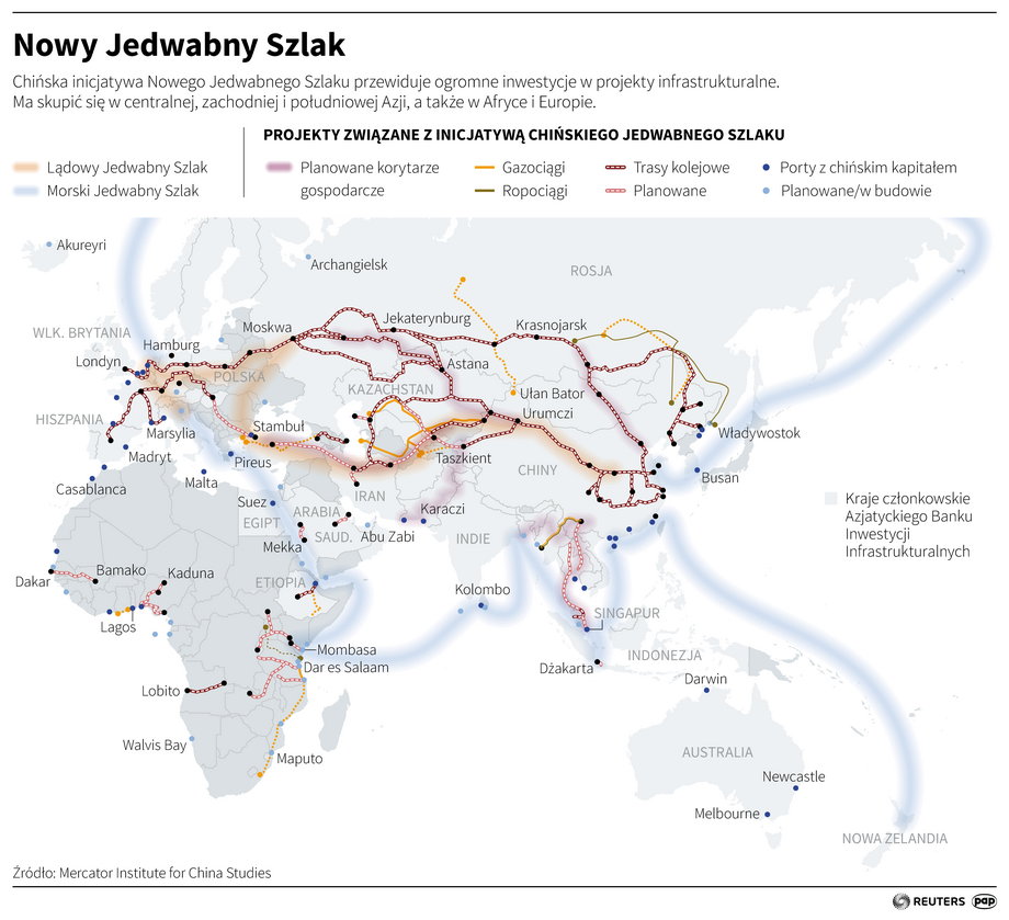 Nowy Jedwabny Szlak. Transport z Chin a wpływ koronawirusa SARS-Cov-2