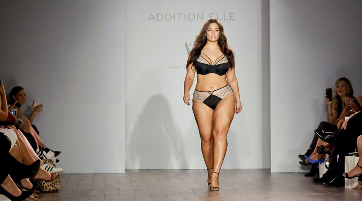 Ashley Graham a legsikeresebb duci modell/ Fotó: MTI