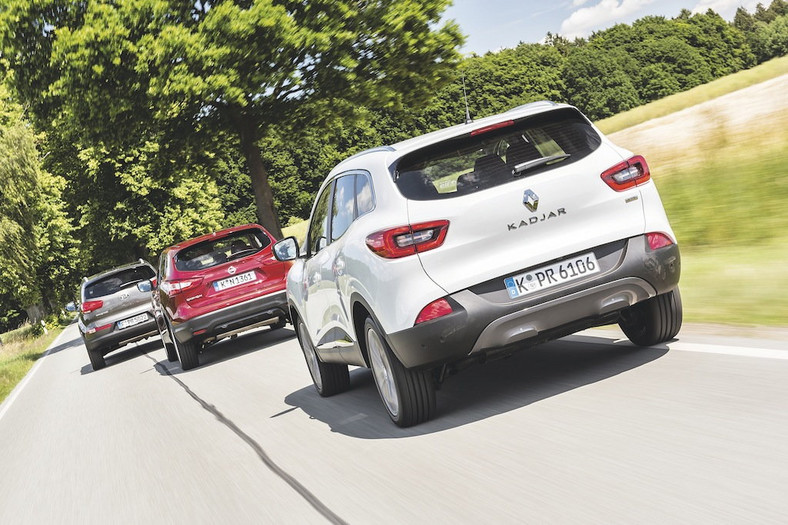 Renault Kadjar kontra Nissan Qasqai i Kia Sportage