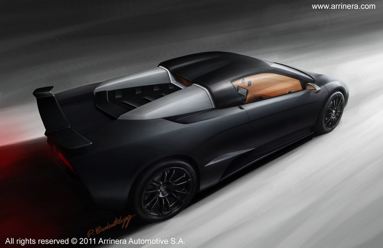 Prototyp auta Arrinera - wizualizacja (1) źródło: materiały prasowe Arrinera Automotive S.A.