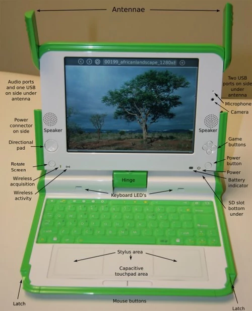 XO-1.5 to wersja rozwojowa pierwszego projektu OLPC, czyli XO-1. Mimo starań te tanie laptopy wciąż nie kosztują tyle ile pierwotnie zakładano. Ich dystrybucja jest jednak sukcesem. Trafiają do szkół w krajach trzeciego świata