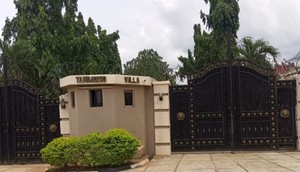 Country home of late Lt.-Gen Oladipo Diya in Agada road, Odogbolu.