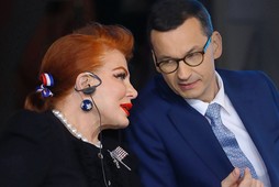 Georgette Mosbacher Mateusz Morawiecki