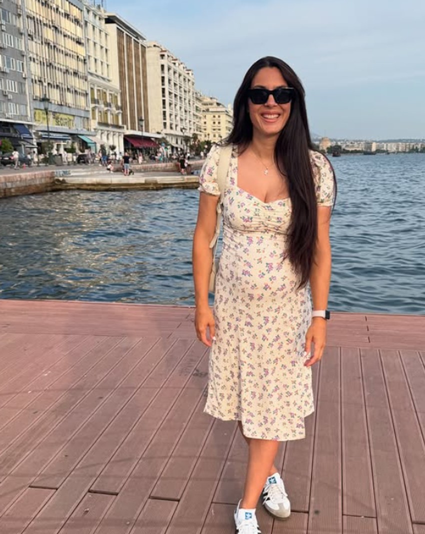 Milica Mandić u sedmom mesecu trudnoće