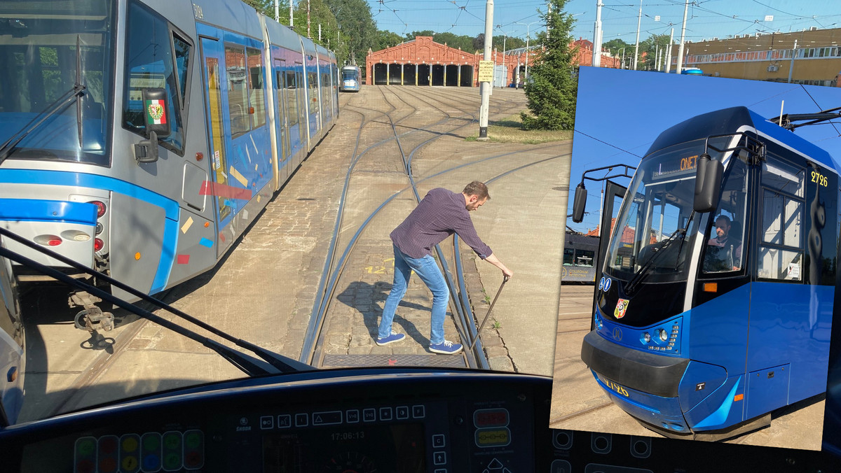 Usiadłem za sterami tramwaju. Oto co było najtrudniejsze