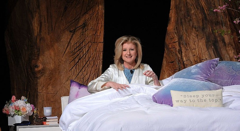 Check out these sleeping giants, like Thrive Global founder Arianna Huffington.