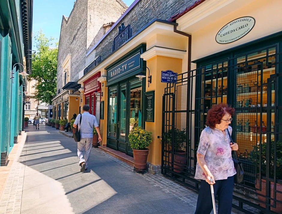 Ulica starih zanata u Subotici - ulaz iz Ulice Matije Korvina