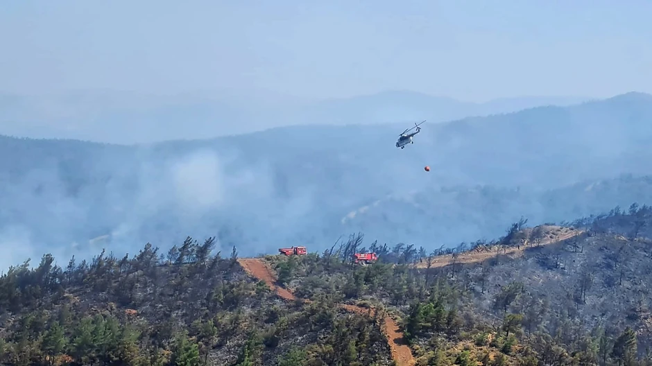 Šumski požar kod Marmarisa