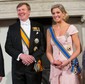 Król Willem-Alexander Orange-Nassaus oraz królowa Maxima