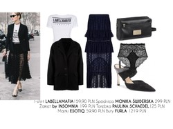 Zimowa księżniczka: STYLIZACJE z tiulową spódnicą