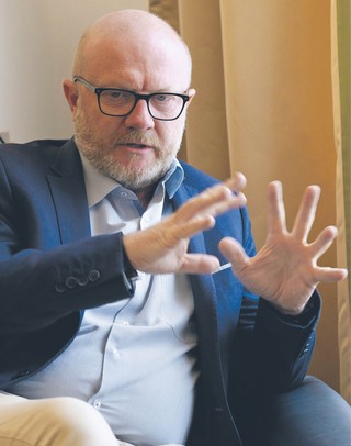 dr hab. Maciej Duszczyk prof. Uniwersytetu Warszawskiego, wiceminister spraw wewnętrznych i administracji odpowiedzialny za politykę migracyjną