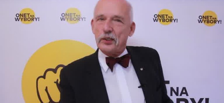 Wybory 2018 - Warszawa. Janusz Korwin-Mikke: nasi przeciwnicy mają nie iść na wybory