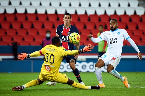 Angel Di Maria, Steve Mandanda i Jordan Amavi