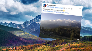 W Tatrach powstały "fale z chmur". Co to za zjawisko? [WIDEO]
