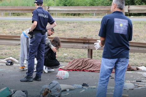 Devojka je ostala u šoku nakon nesreće