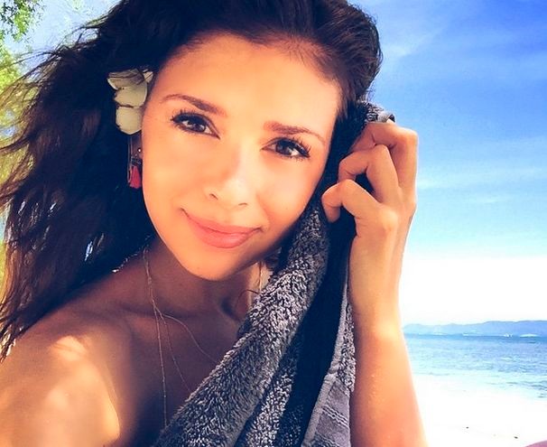 Klaudia Halejcio na wakacjach w Tajlandii