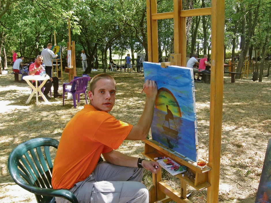 Umetnost zavoleo radeći sa ikonopiscima u manastiru Ostrog: Nikola Stanković