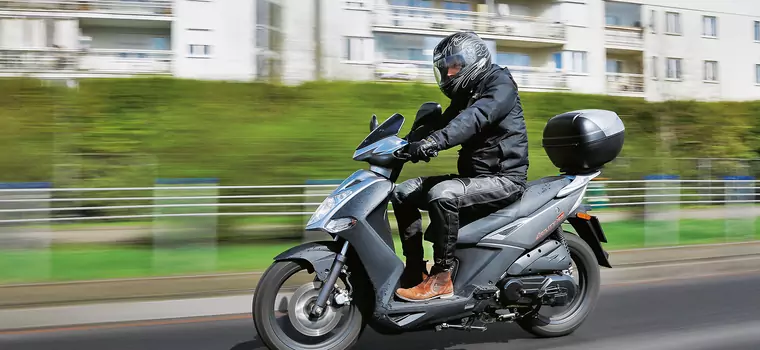 Pierwsze kroki na "125-ce" Kymco Agility City