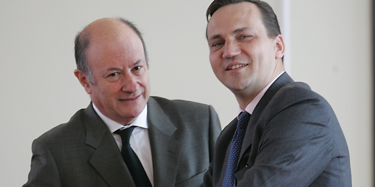 Jacek Rostowski, były minister finansów i Radek Sikorski, były szef MSZ i były marszałek Sejmu