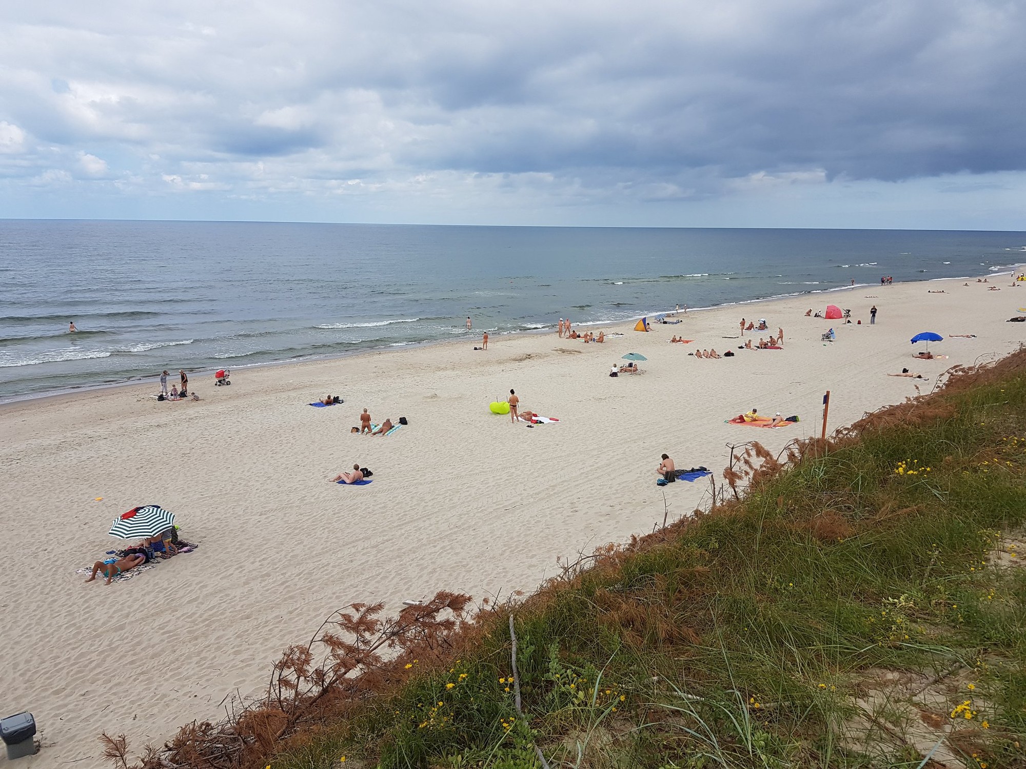 Nida Nudist Beach v Litve