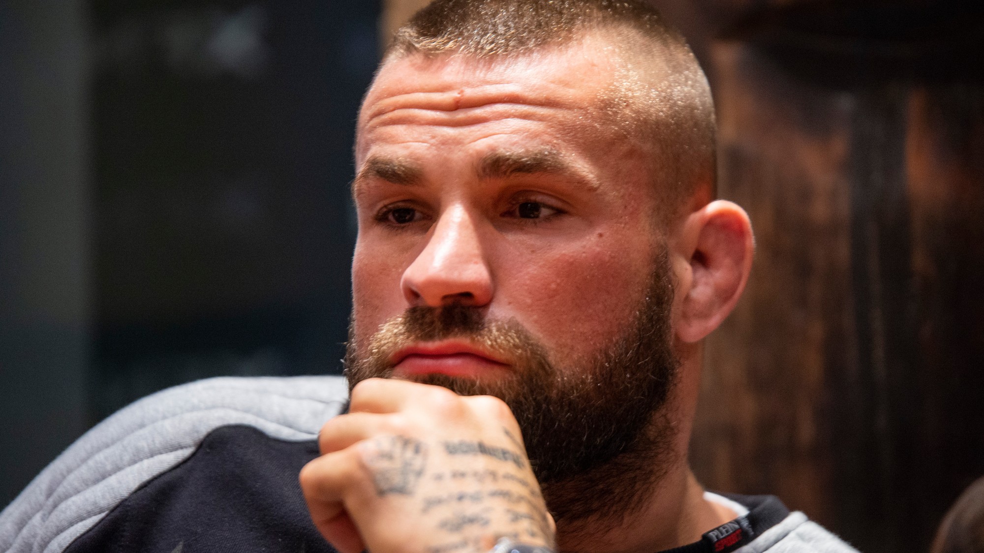 Český MMA zápasník Karlos Vémola. 