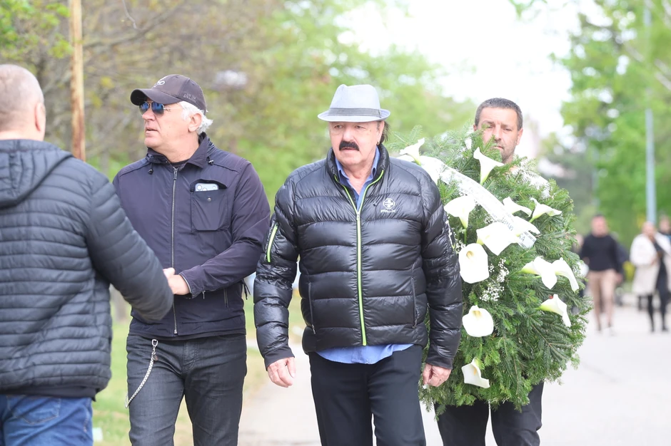 Sahrana Saše Katančića Novo Groblje